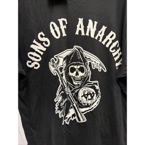 Sons of Anarchy T-Shirt Mens Size 3XLT Skull Skeleton Grim Reaper Biker